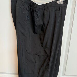 Columbia Silver Ridge Stretch Cargo Pants - Black - Size 50 waist 30 inseam